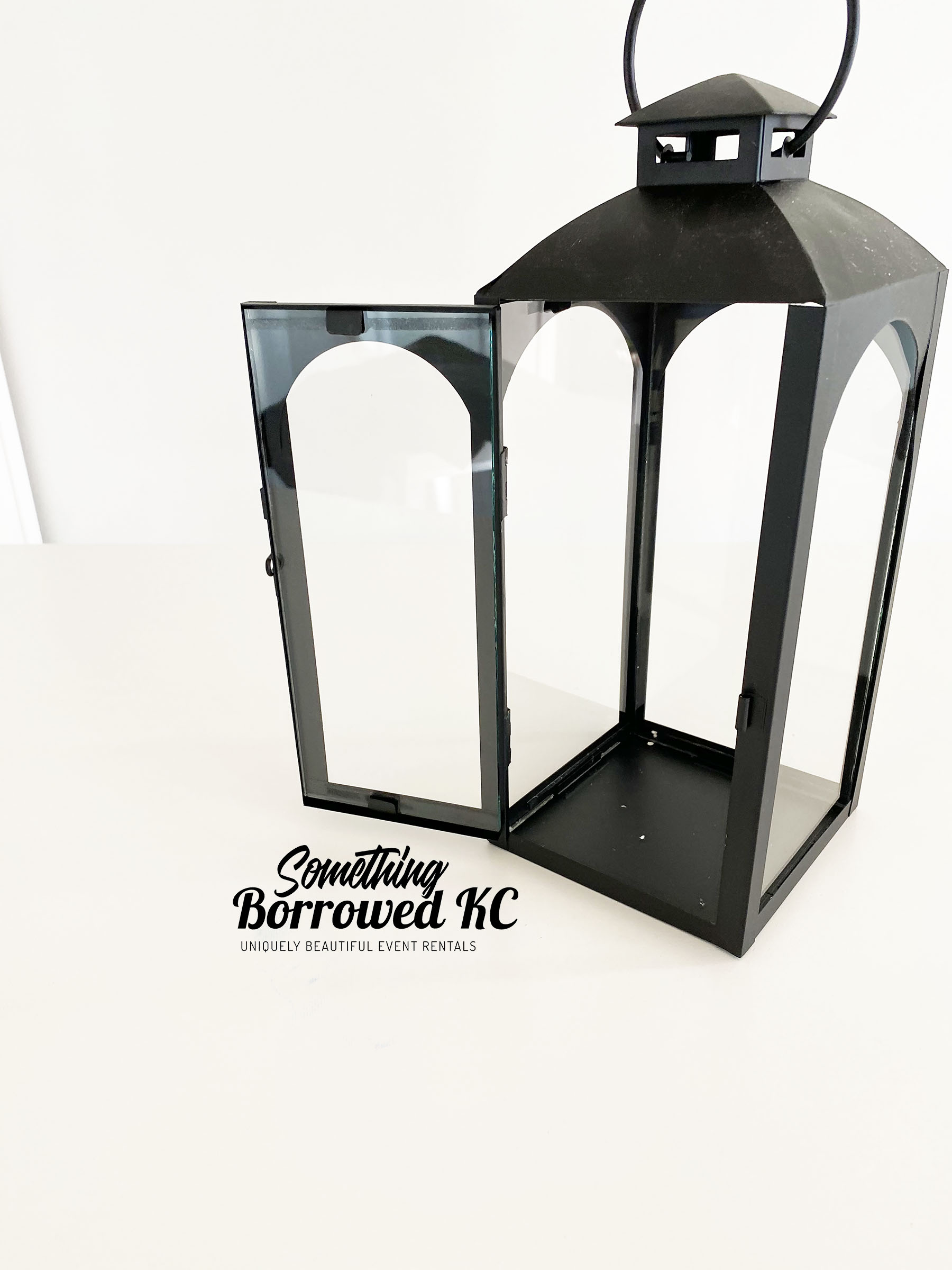 Black Metal Lanterns – $3-$5 | Something Borrowed KC