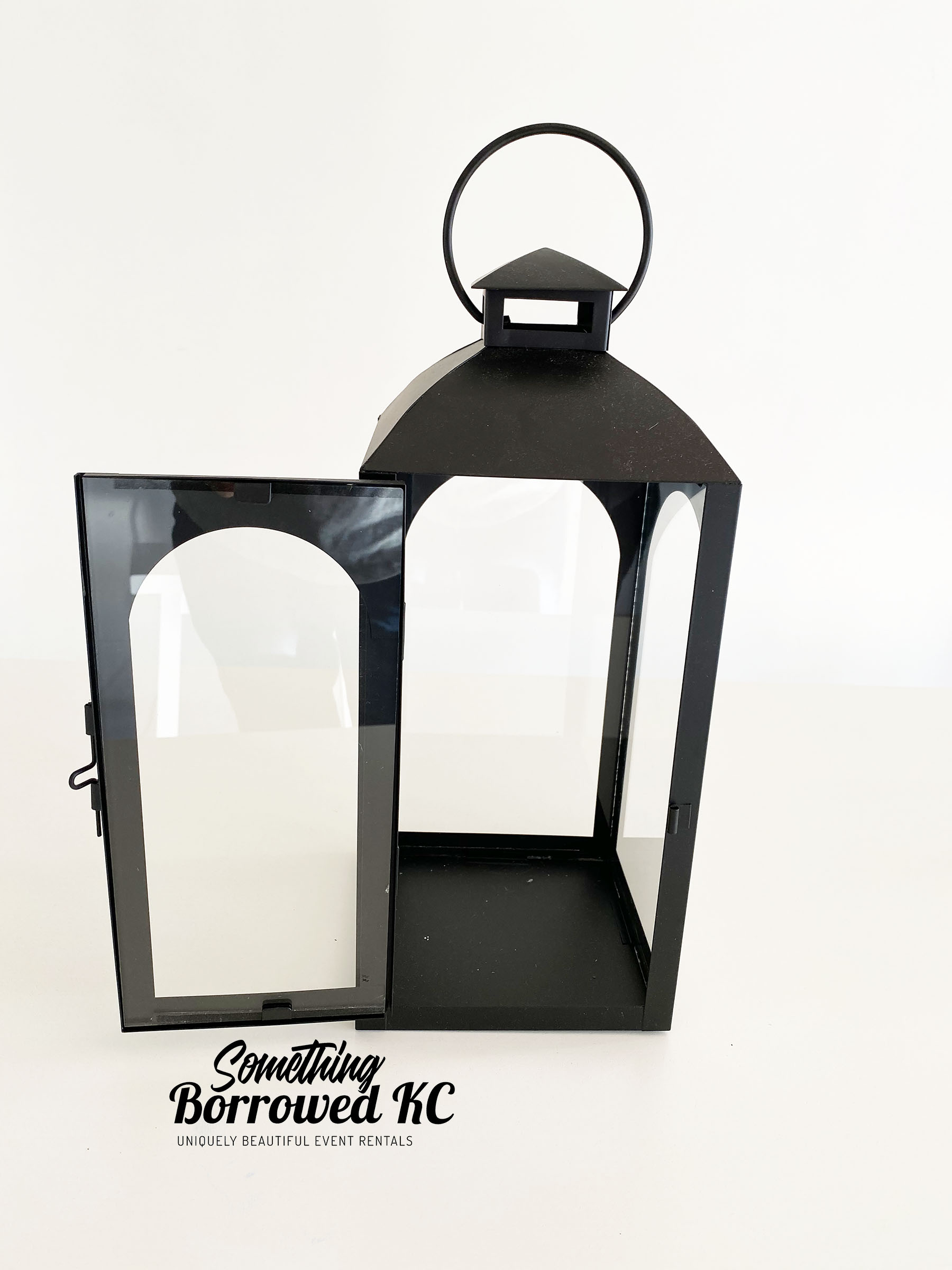 Black Metal Lanterns – $3-$5 | Something Borrowed KC