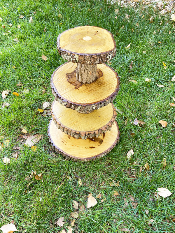Large Cake Log Stand – Simply Rustic