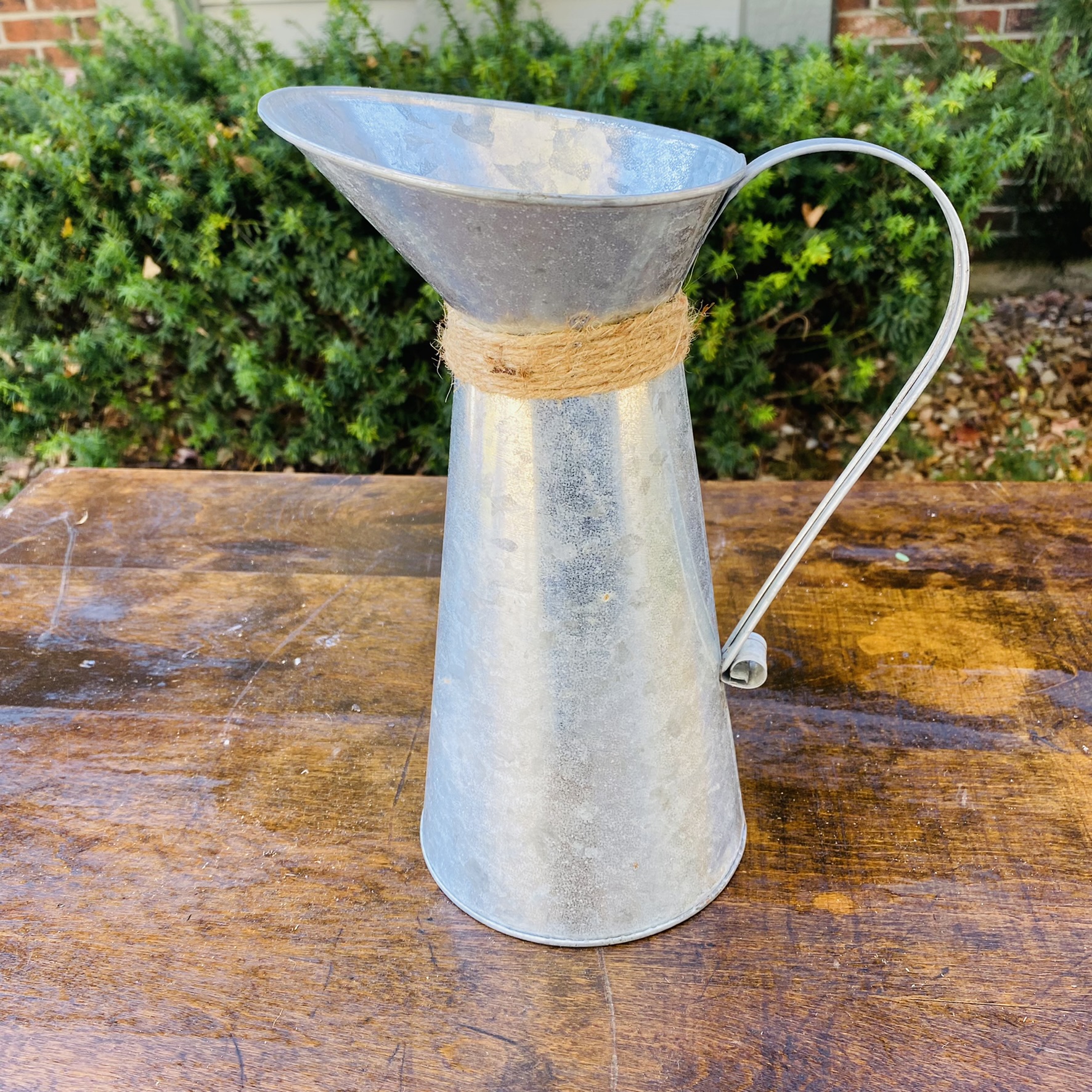 Galvanized Metal Pitcher – $4 | Something Borrowed KC